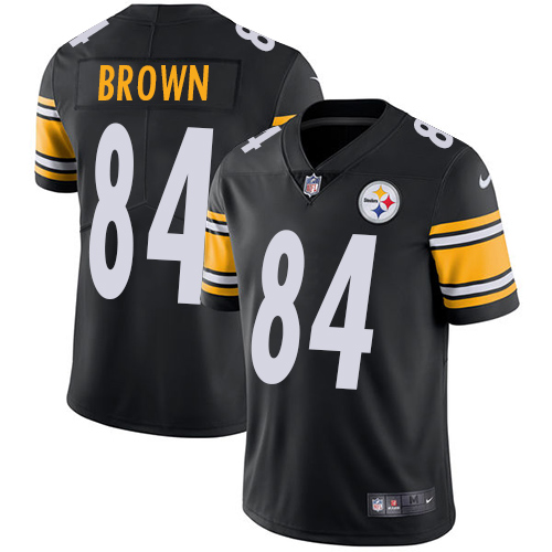 NFL P S Steelers #84 Antonio Brown Brown Limited Jersey-v8