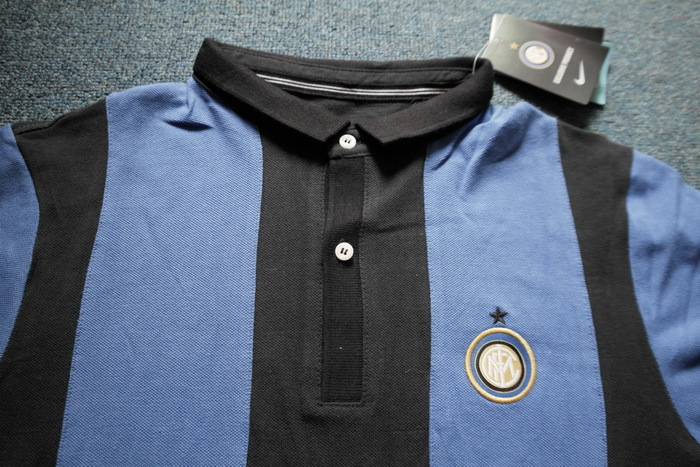 2013 Inter Milan BlackBlue Polo T-Shirt - Official Replica 4518