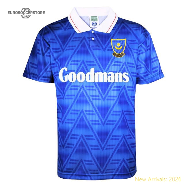 Authentic Portsmouth 1992 Fa Cup Semi Final Shirt (your Name)