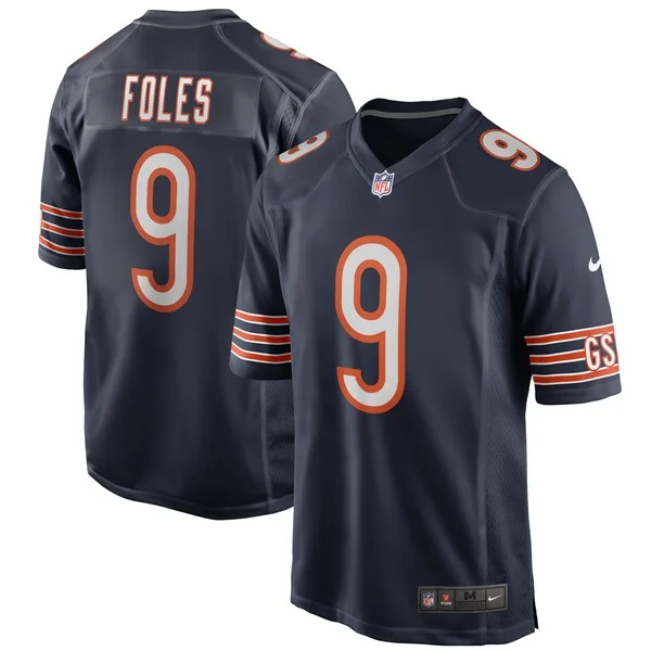 None Nick Foles Game Jersey - Navy | NFL Player Jersey | NFL Football