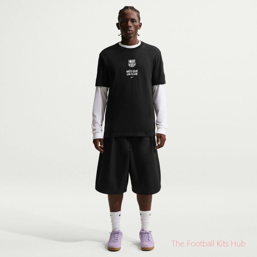Men Barcelona T-Shirt Club - Black