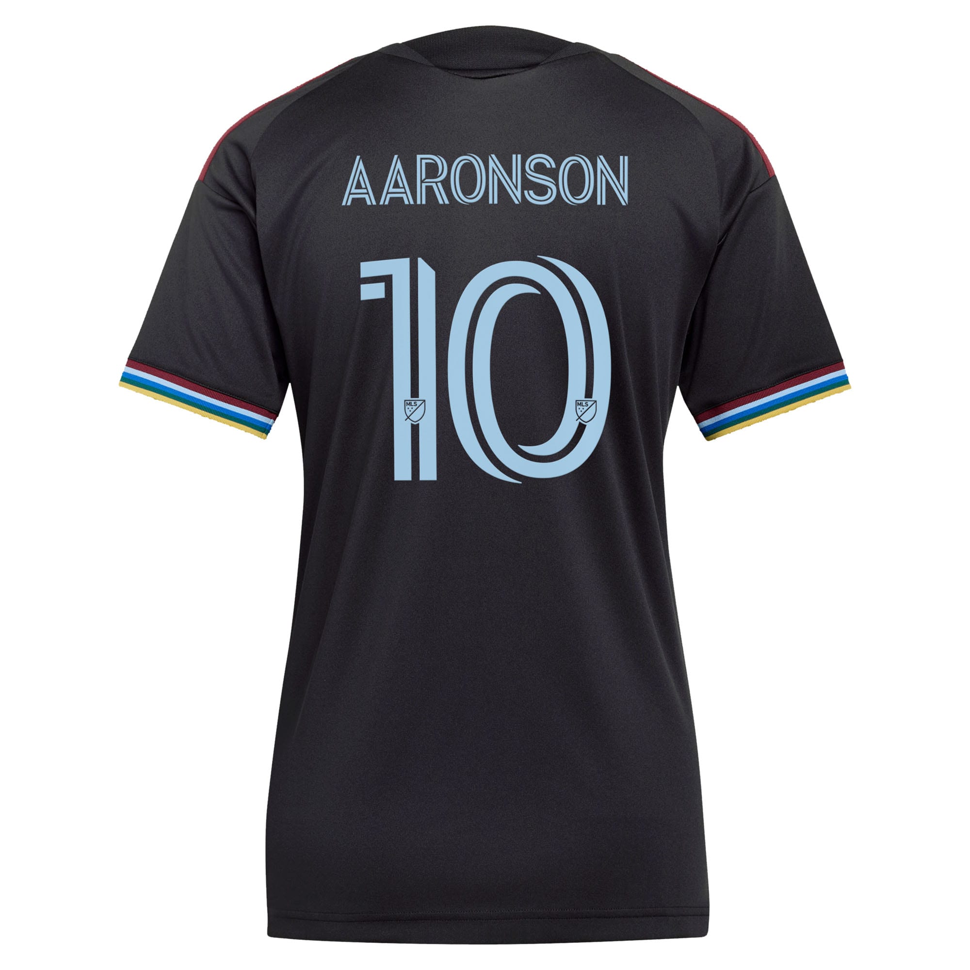 [LK] Paxten Aaronson Colorado Rapids Women's 2026 Colorful Colorado Replica Jersey - Black