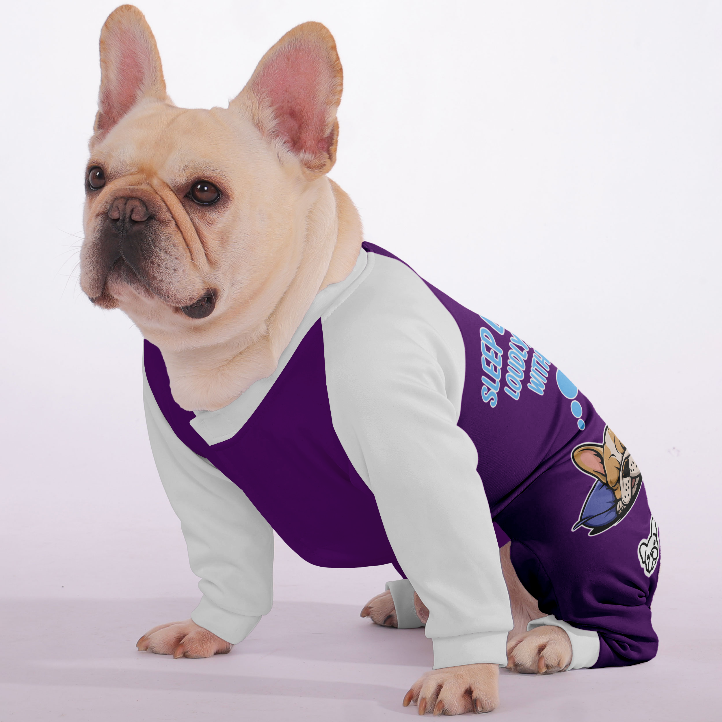 Sleep like a Frenchie: Loudly, proudly, and with zero shame. - Frenchie Pajamas – Ultra-Soft, Cozy, & Adorably Stylish