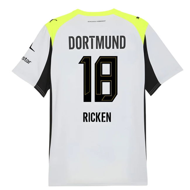 Borussia Dortmund Limited Edition Away Jersey 2025-2026 #34