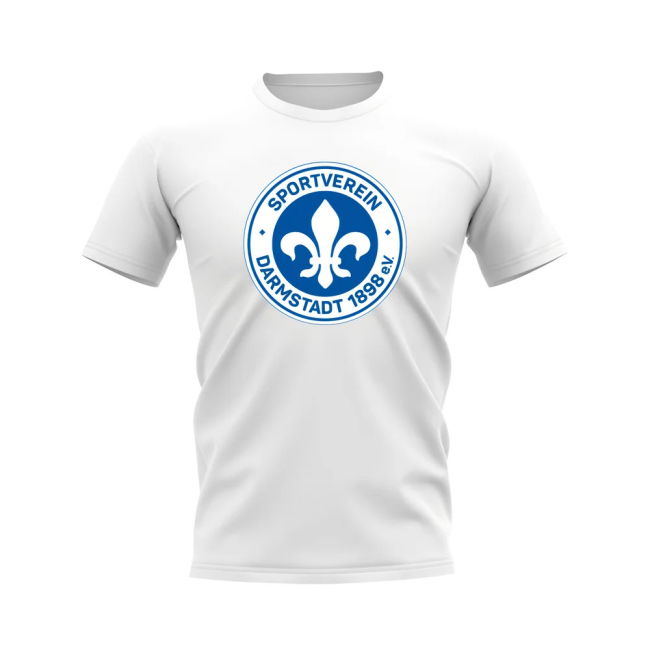 Darmstadt Badge Shirt (White) Lightweight Durable Stitching