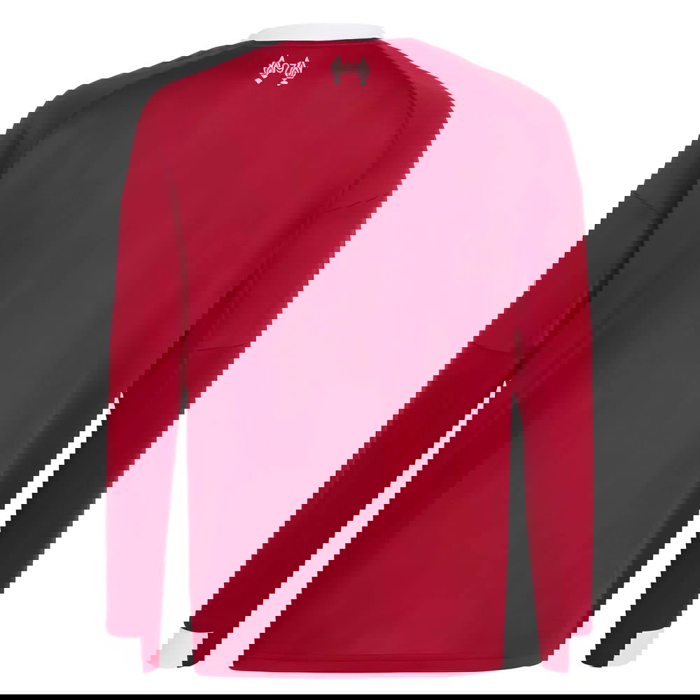 2025-2026 Liverpool Long Sleeve Home Shirt (Kids) (Isak 9)