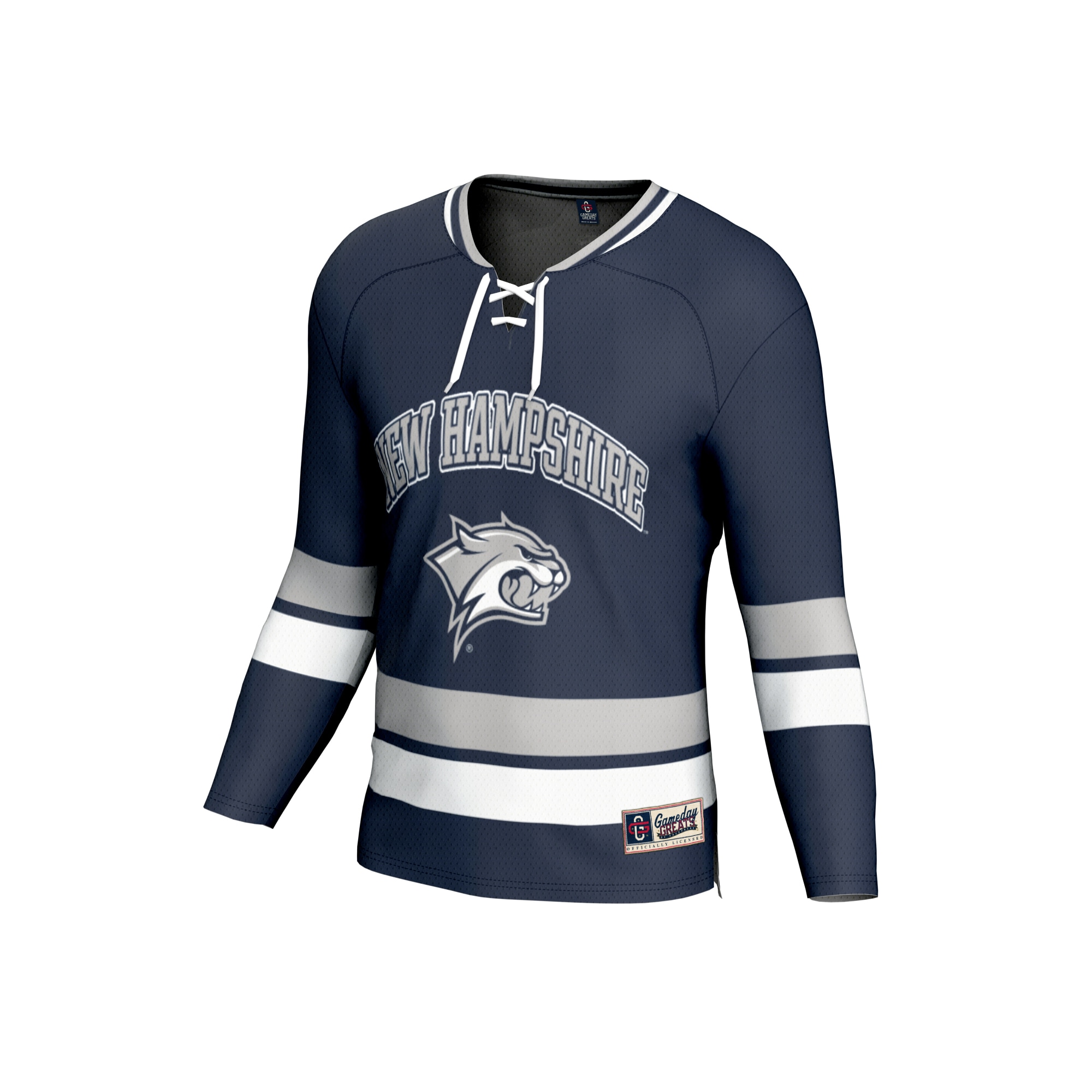 [DDG] New Hampshire Wildcats GameDay Greats Youth Spirit Hockey Jersey - Navy