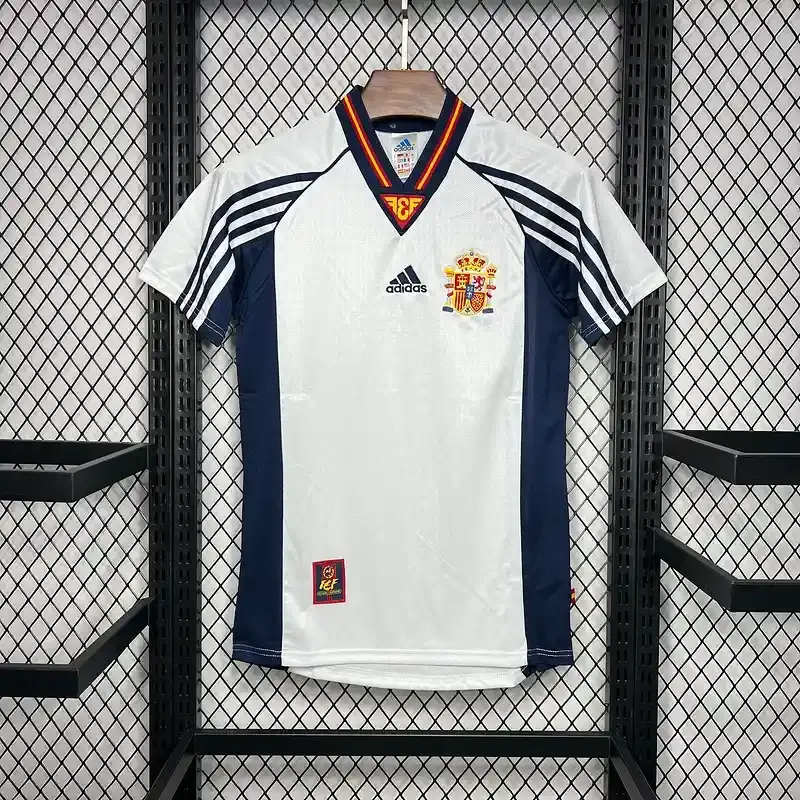 Cheap 1998 Spain Jersey retro kit