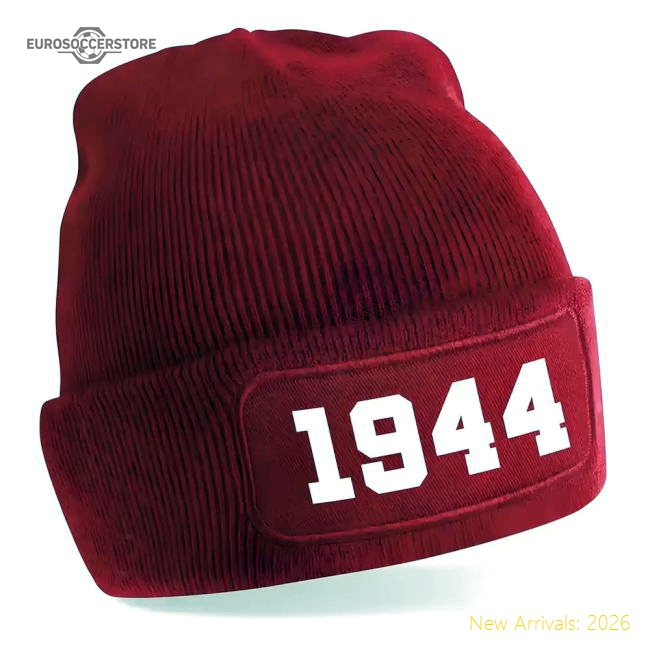 High-Quality Authentic Lille 1944 Football Beanie Hat (Red)