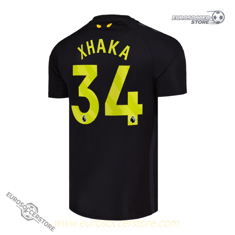 Sunderland 25-26 Third Football Jersey with XHAKA 34 Printing