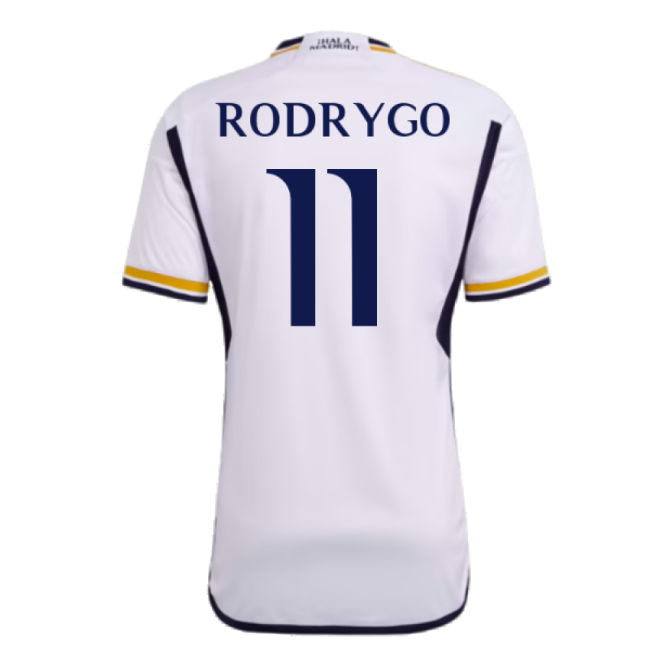 2023-2024 Genuina Camiseta Real Madrid Local - Hombres Con Rodrygo 11