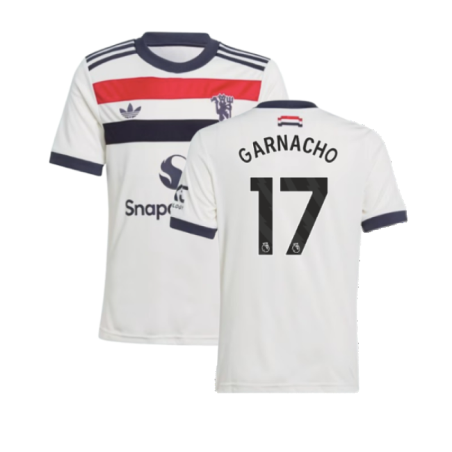 2024-2025 Man Utd Third Jersey (Kids) (Garnacho 17)