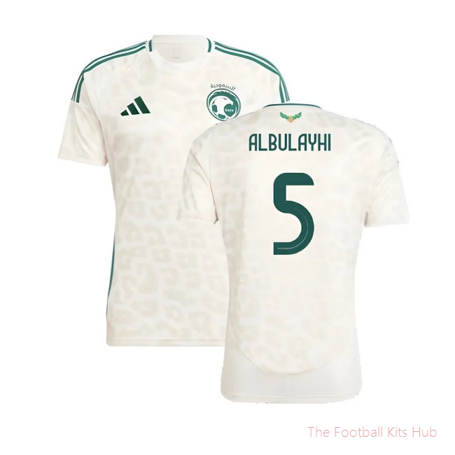 2024-2025 Saudi Arabia Away Shirt (ALBULAYHI 5)