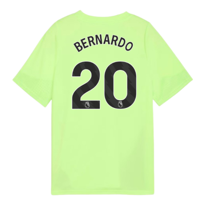 2025-20 Man City Official Training Football Kit Bernardo #20 L M S