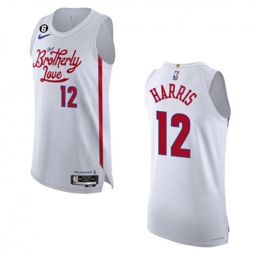 Nike 76ers White Philadelphia 76ers #12 Jersey - Budget-Friendly