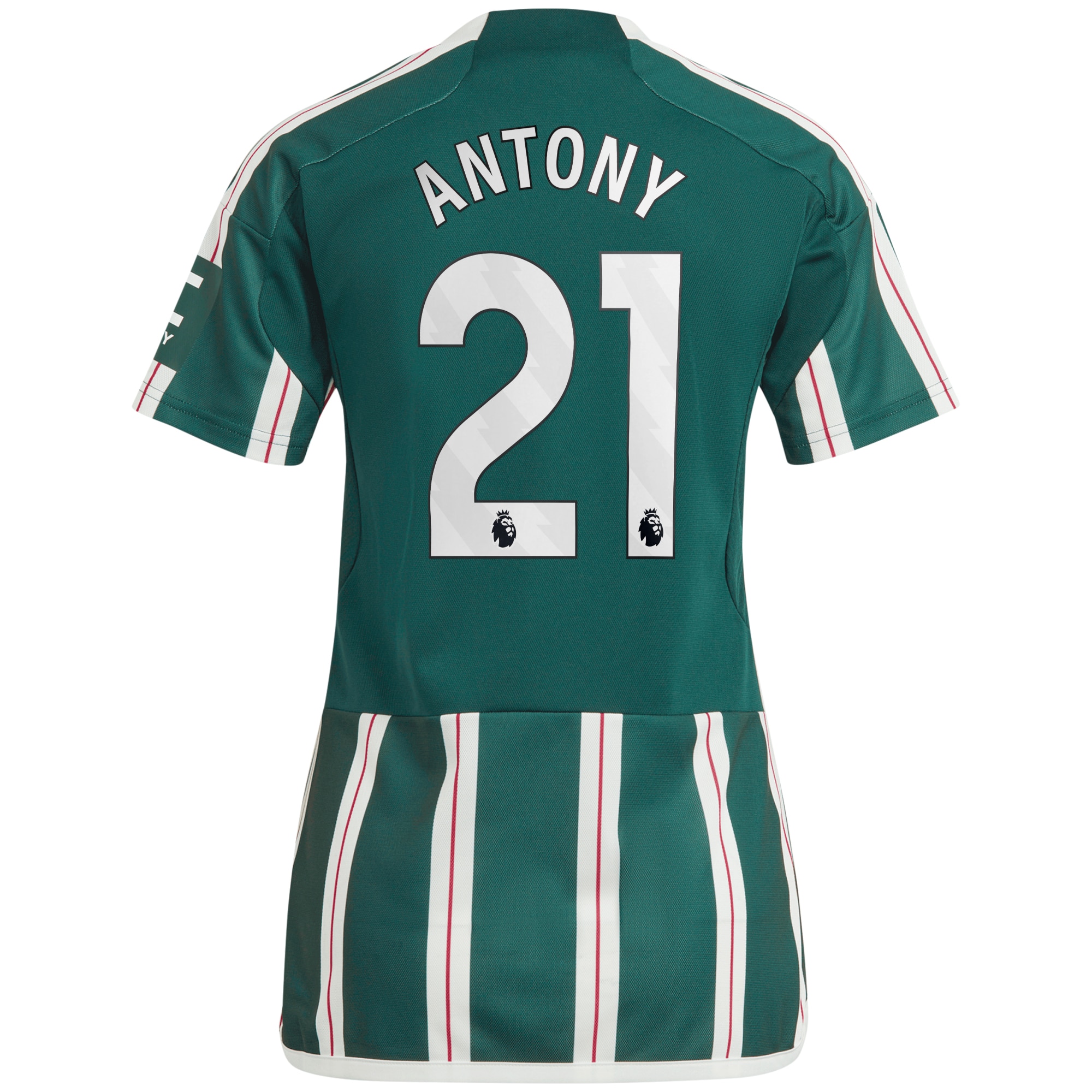 [SJH] Antony Manchester United Women's 2023/24 Away Replica Player Jersey - Green