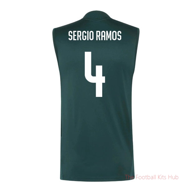 Real Madrid Sleeveless 2026-2027 Training Jersey (Sergio Ramos 4)