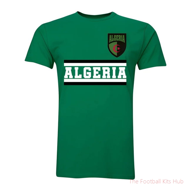 Algeria Core Football Country T-Shirt (Green)