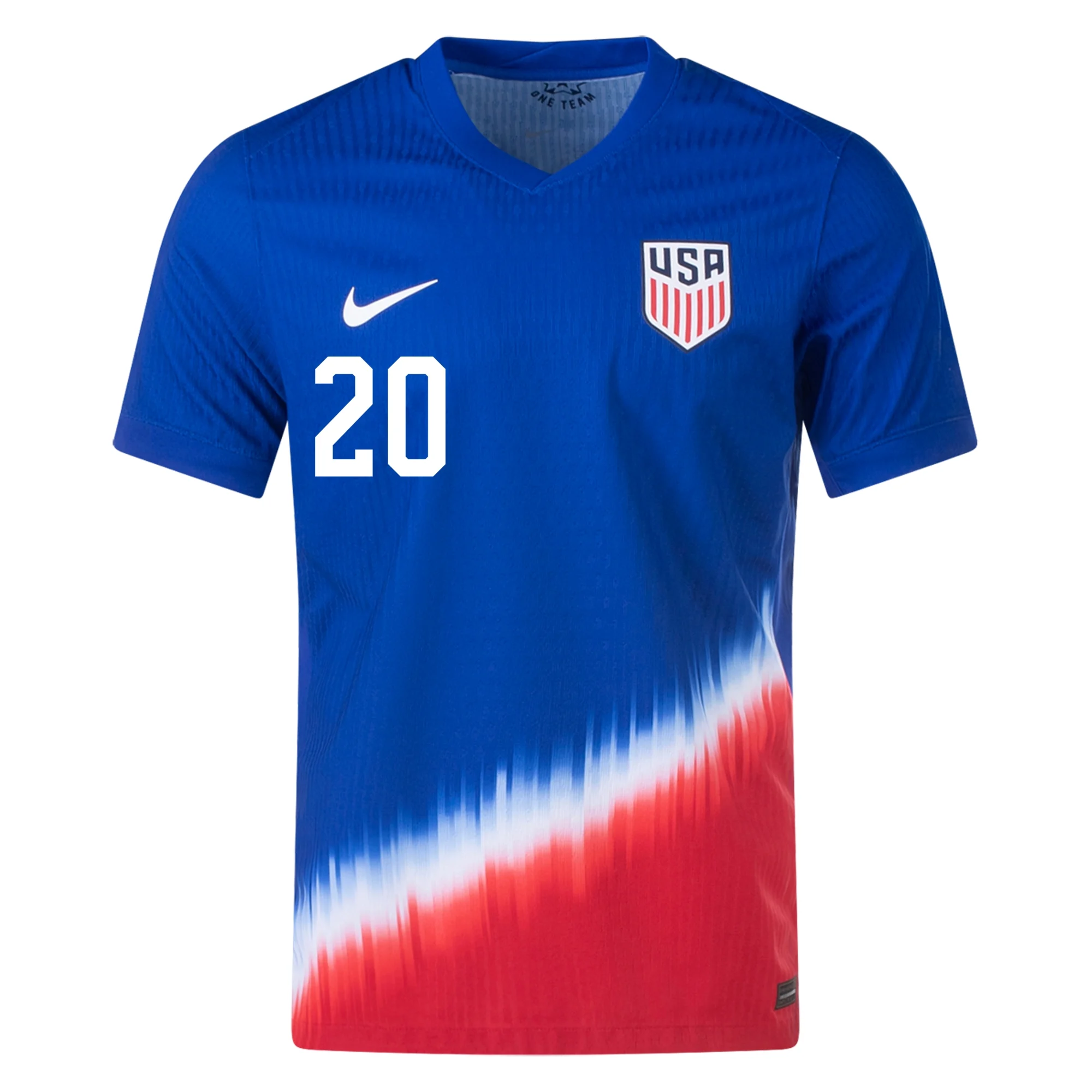 USA 2024-2025 Season Away Soccer Jersey –  Player Version S