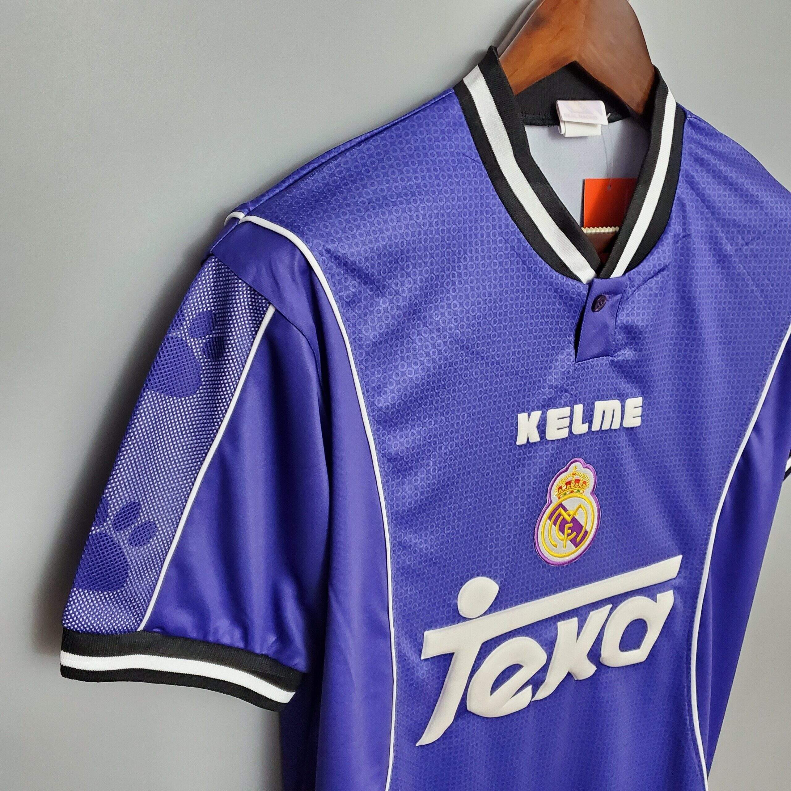 Cheap 1997-1998 Real Madrid away retro kit