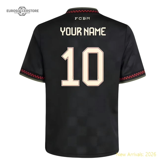 Bayern Munich Third Kit 2025-2026 Supporter Wear Jersey