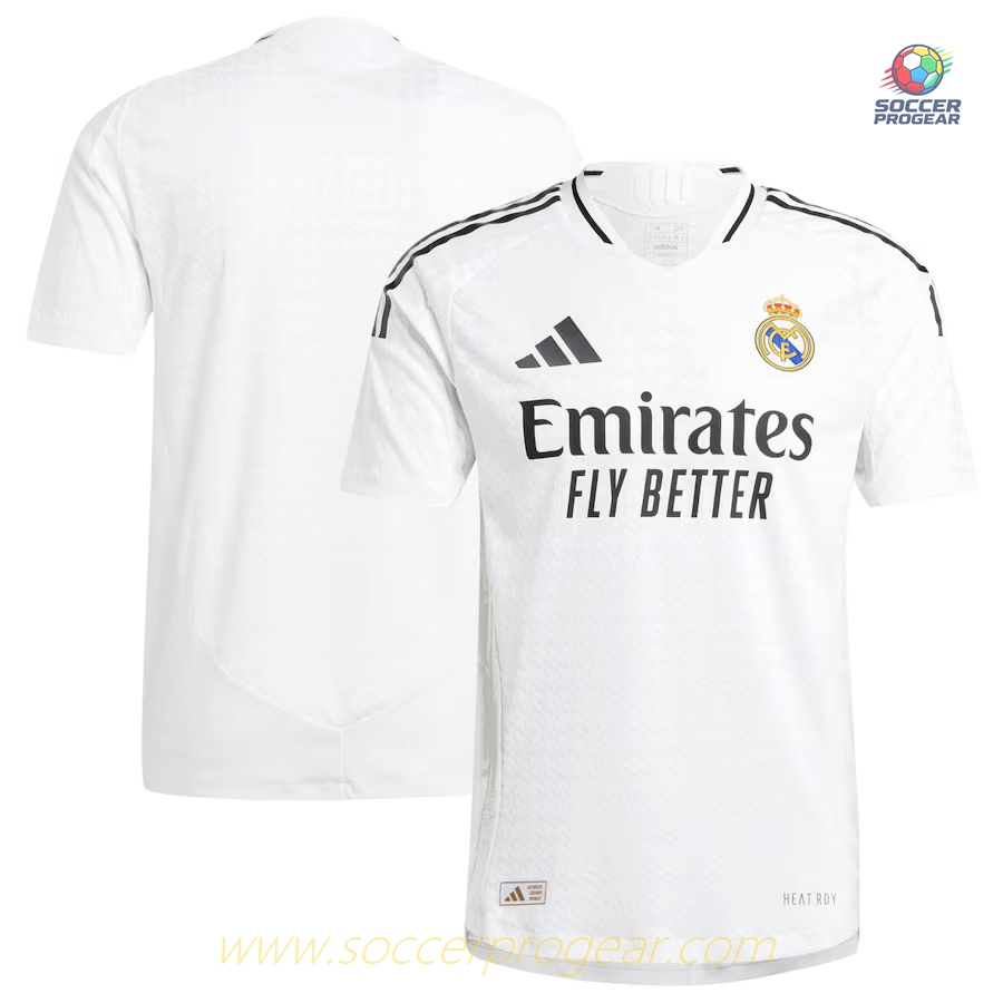 Real Madrid Home Match Team Jersey 2024-2025 Season