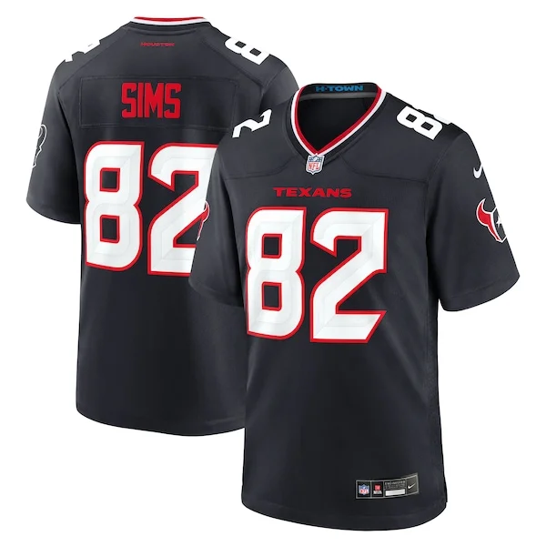 None Steven Sims Game Jersey - Navy | NFL Player Jersey | NFL Football