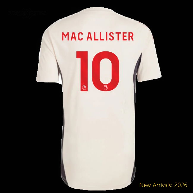 Comfortable Liverpool Kids Mac Allister Jersey 2025-2026 Soft-touch