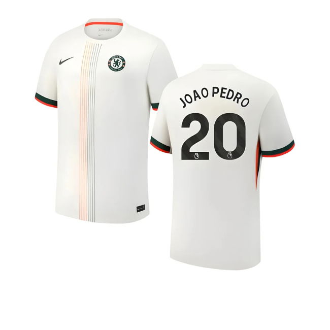 Match Quality Chelsea 2025-2026 Away Strip (Joao Pedro 20)