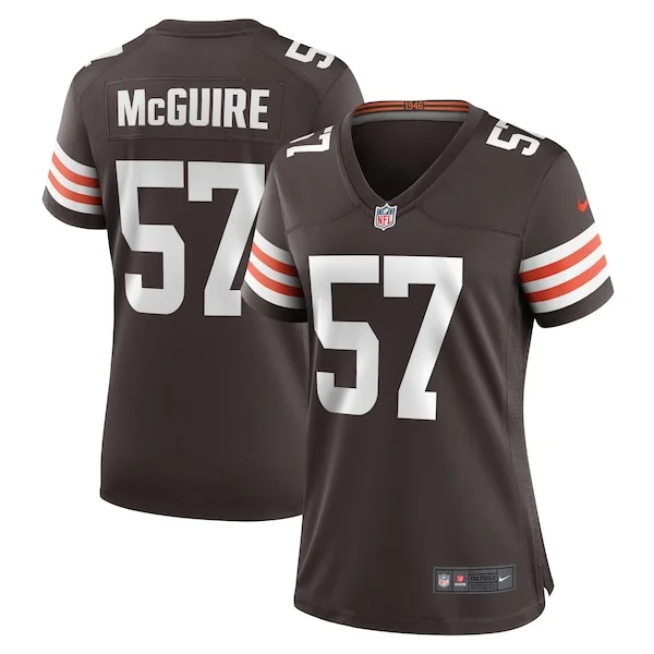 None Game NFL Jersey - Brown | Premium Football Apparel | NFL Football