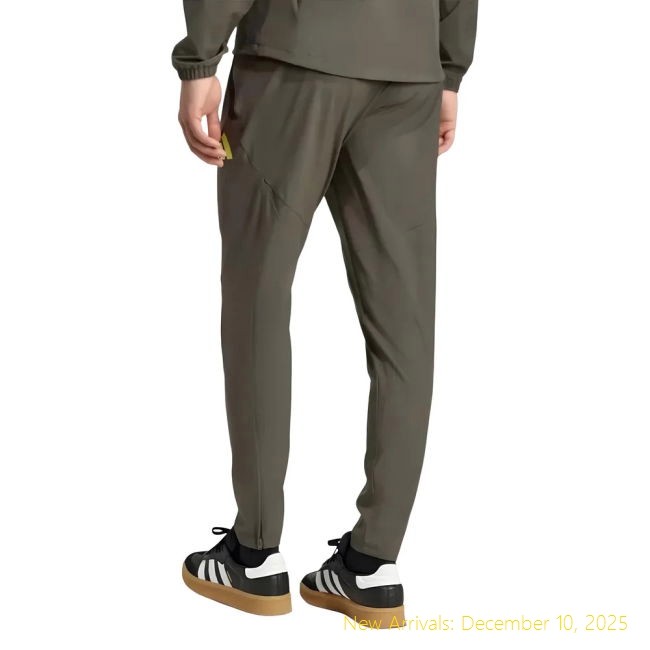 Official 2025-2026 RM Real Madrid Vis Tech Pants (Almost Grey)