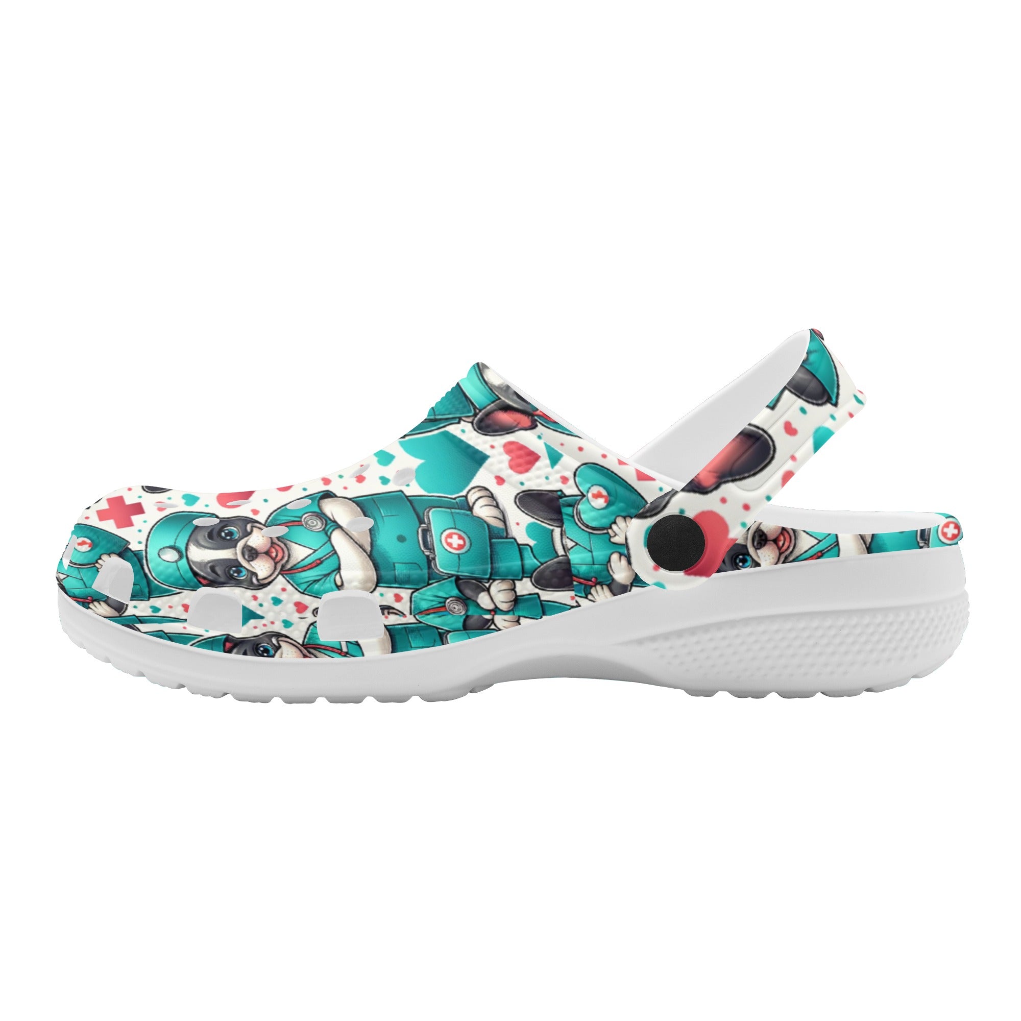 French Bulldog Stella Unisex Clogs Useful Frenchie Gear