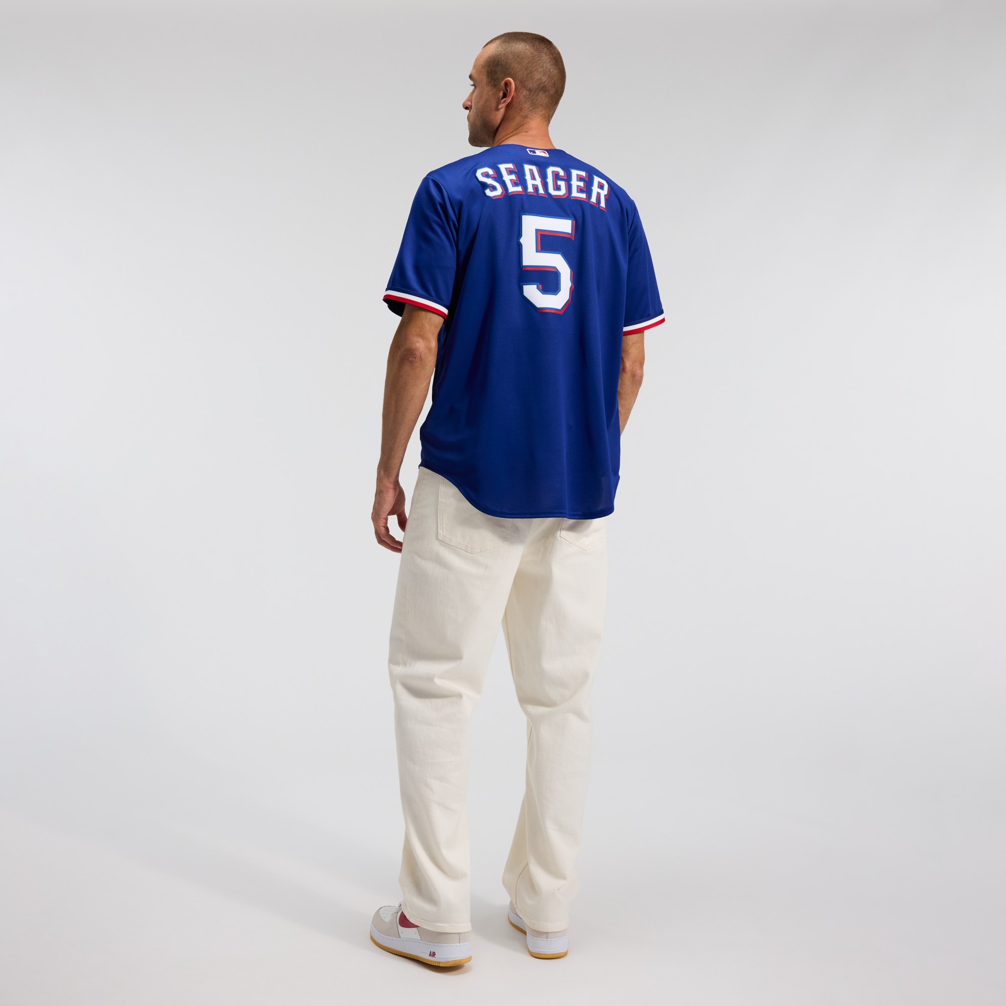 [SJH] Corey Seager Texas Rangers Alternate 2 Replica Jersey - Royal