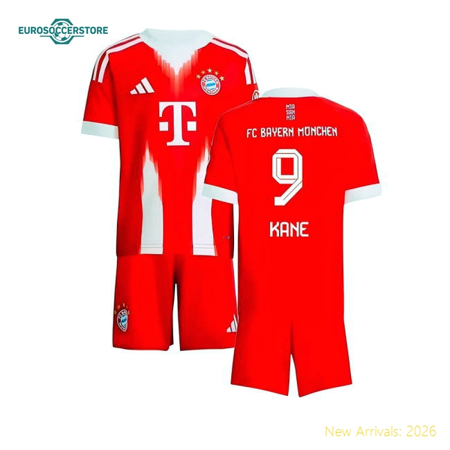 2025-2026 Bayern Munich Home Mini Kit (Kane 9)