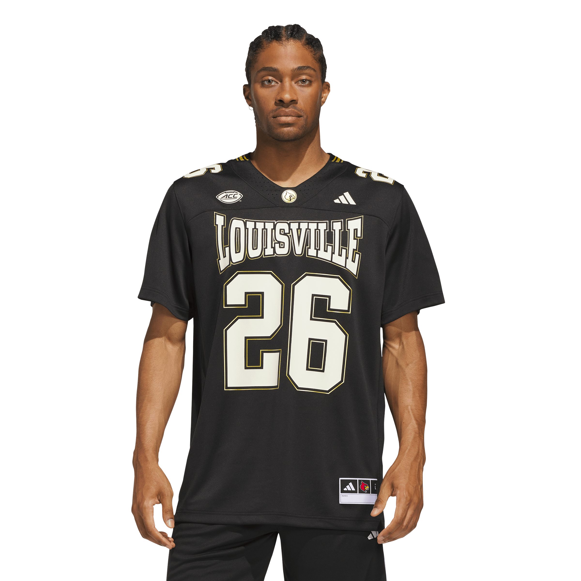 [NJP] Louisville Cardinals For the Ville Premier Strategy Jersey - Black