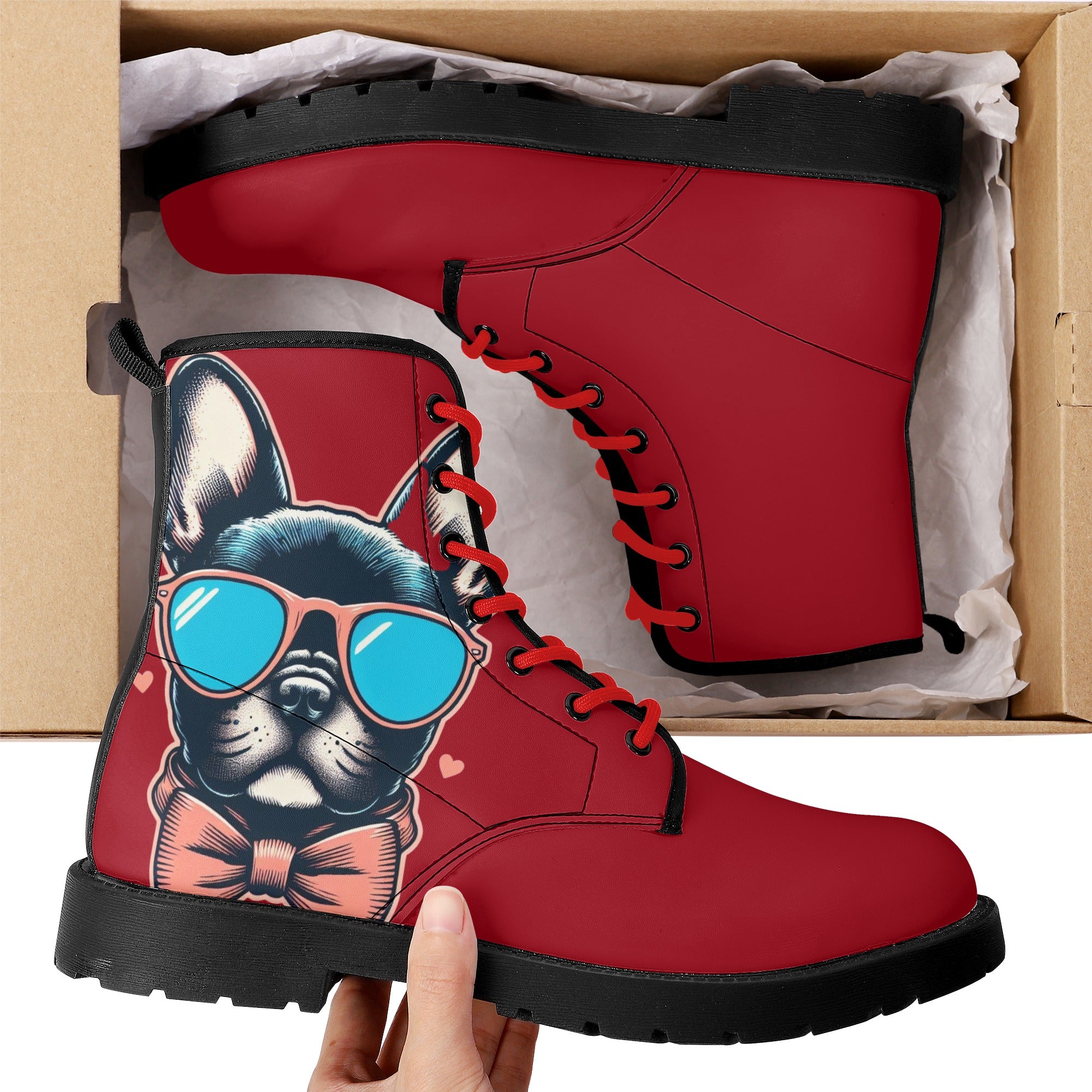 Roxy - Stylish Leather Boots For Dog Lovers | Comfy Fit