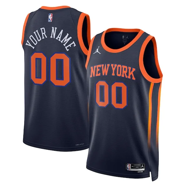 New York NYK Swingman Jersey - fashionable Basketball - Navy