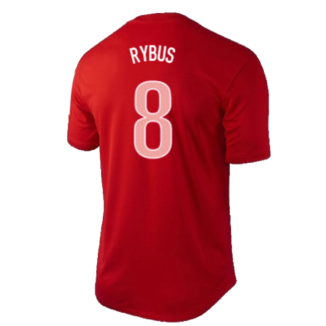 Poland 2012-13 Away Shirt ((Excellent) L) (Rybus 8) Authentic
