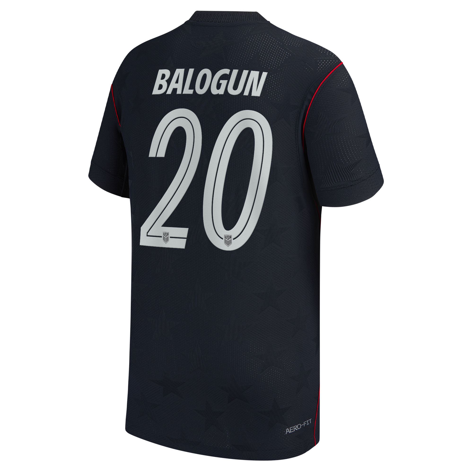 [LK] Folarin Balogun USMNT Youth 2026 Away Match Authentic Jersey - Blue