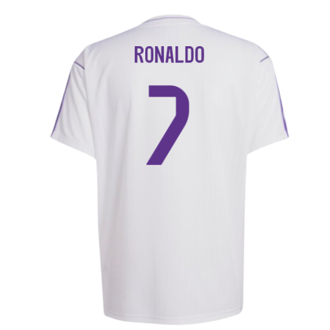 High-quality Real Madrid Terrace Icons Shirt (white) (ronaldo 7)