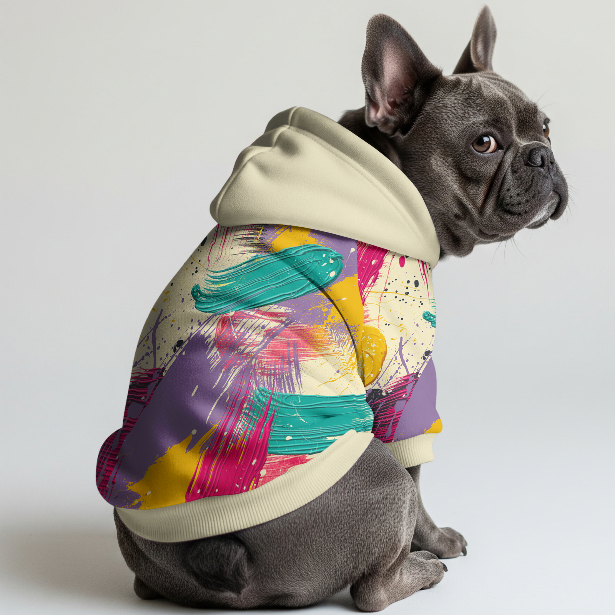 Lifestyle-Driven Trendy Dingo - Frenchie Hoodie for Everyday Wear