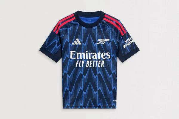 Kid's Arsenal Away Soccer Jersey Kit(Jersey+Shorts) 2025/26Authentic K