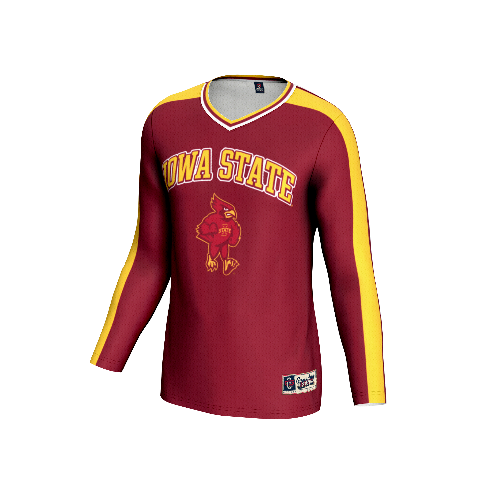 [DDG] Iowa State Cyclones GameDay Greats Youth Women's Volleyball Lightweight Fashion Jersey - Cardinal