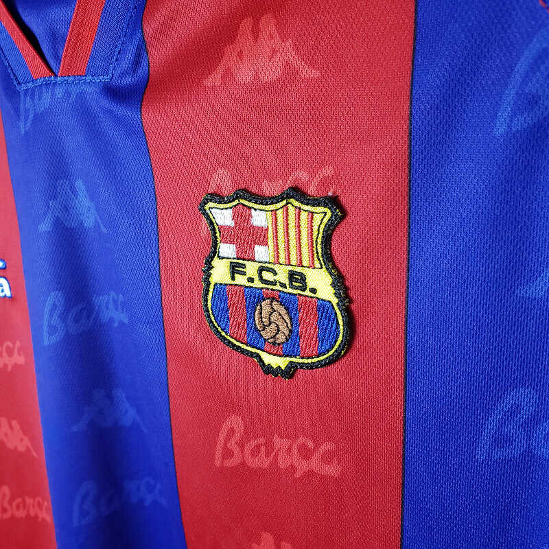 Cheap 1996/97 Barcelona Home kit