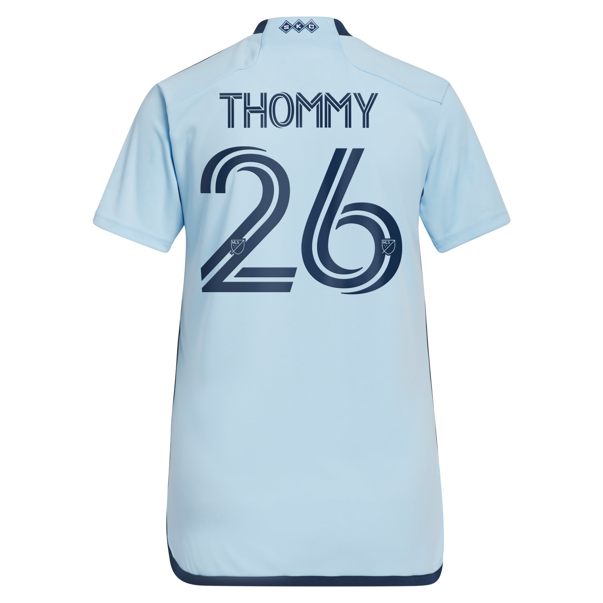 [SJH] Erik Thommy Sporting Kansas City Women's 2024 Hoops 4.0 Replica Player Jersey - Light Blue