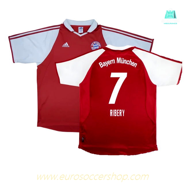 Bayern Munich 2003-04 Home Shirt ((Excellent) XL) (Ribery 7)