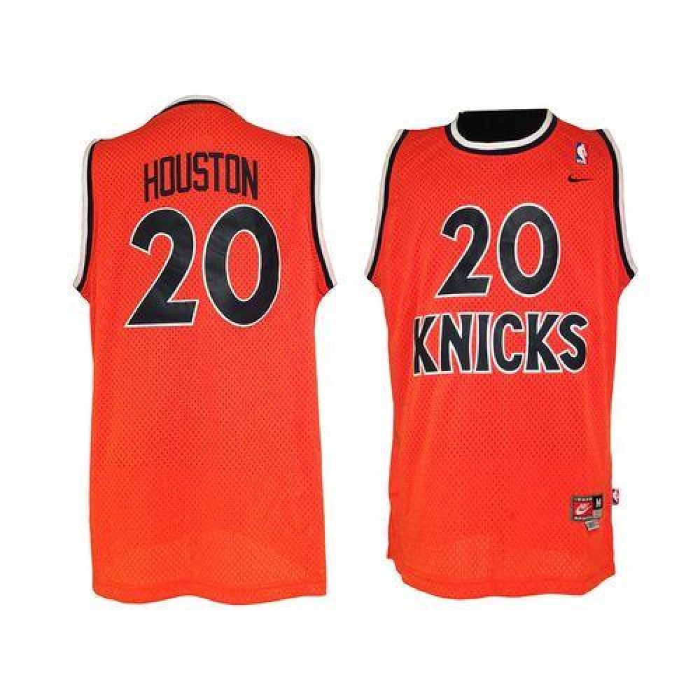 Performance Retro Men's NY Knicks #20 Allan Orange Basketball Jersey