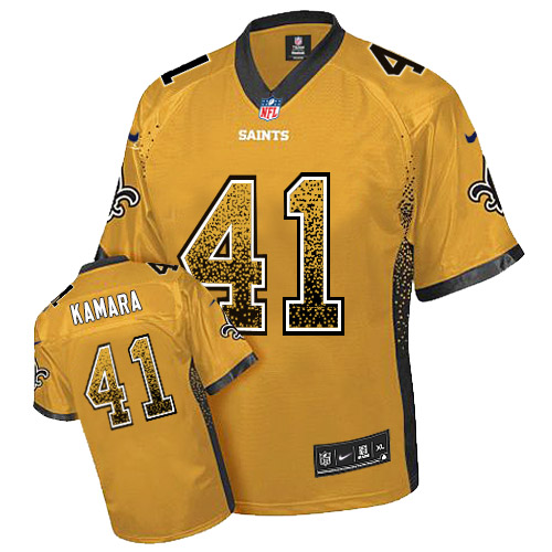 NFL W S Saints #41 Alvin Kamara Team Color Elite Jersey - High Quality