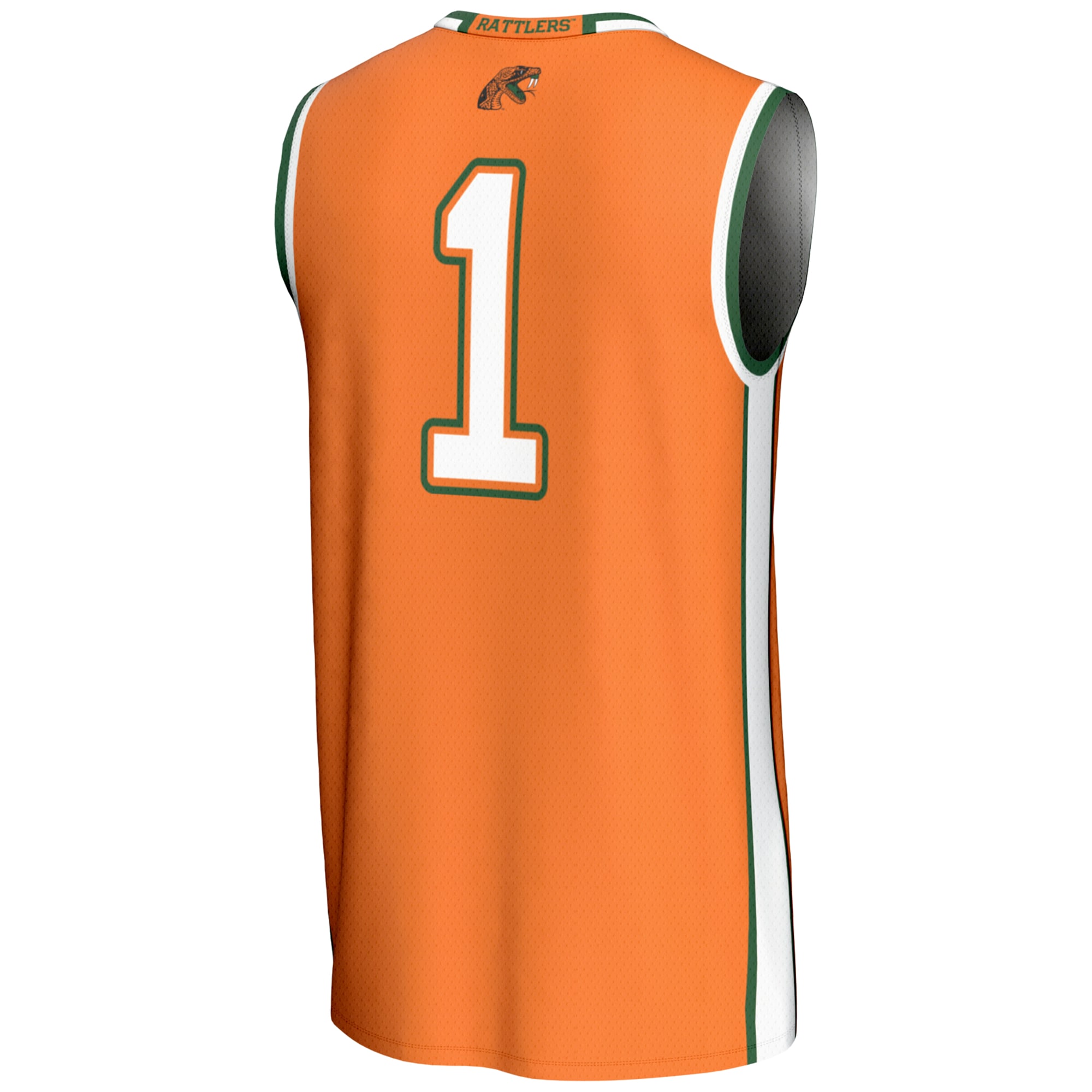 [NJP] Florida A&M Rattlers GameDay Greats Unisex Lightweight Basketball Jersey - Orange