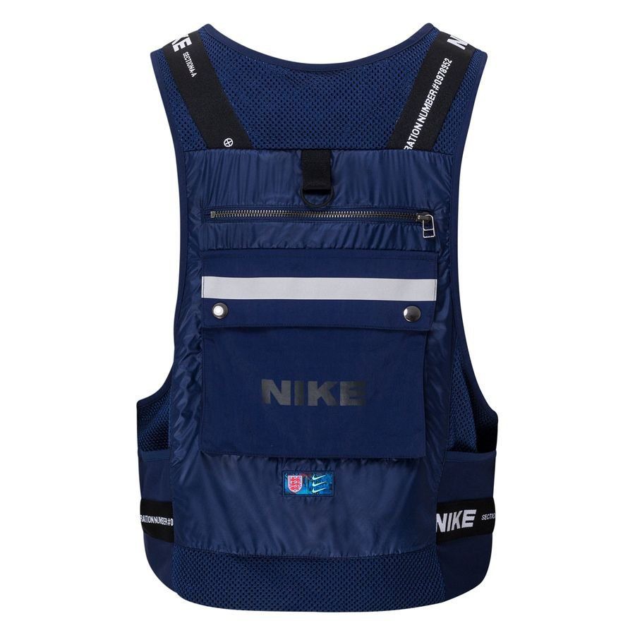 England Vest NSW city made - Blue Void/Smoke Grey